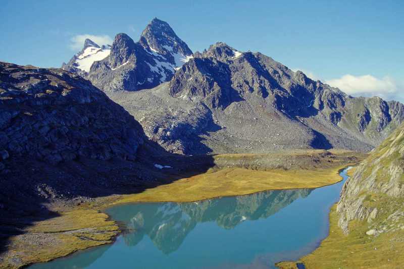 Lac del Rutor inferiore [September 1999, Restauration von Kleinbild-Dia]
