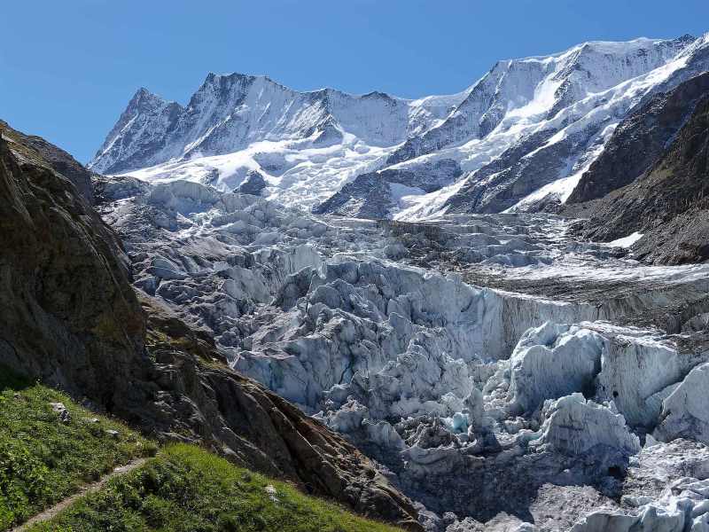 Auf dem Weg zur Schreckhornhütte [Canon PowerShot G12]