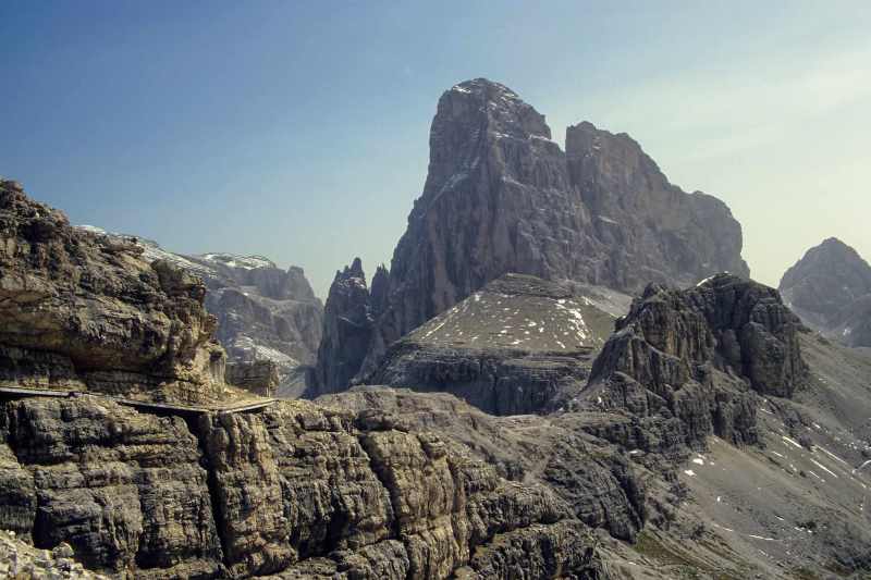 Zwölferkofel [September 1994, Restauration von Kleinbild-Dia]