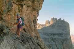 Tofana di Rozes Westwand [September 1990, Restauration von Kleinbildnegativ]